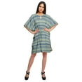 thumbnail image 3 of Moomaya Robe Courte de Caftan de Plage, Robe de Couverture Imprimée, Kaftan pour Femmes, Tenue de Plage, Couverture, 3 of 4