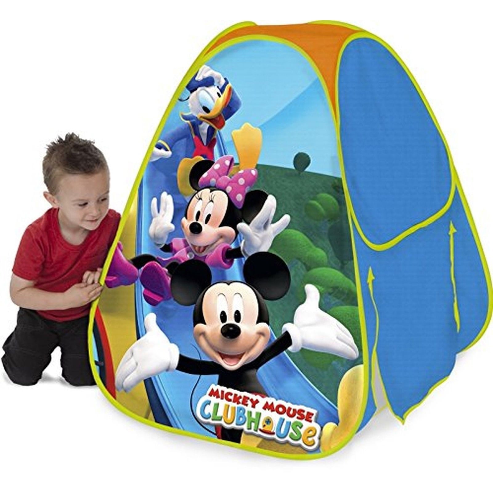 mickey mouse tent and tunnel