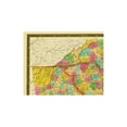 thumbnail image 3 of Historic State Map - North Carolina South Carolina Georgia 1831 - 23 x 29 - Vintage Wall Art, 3 of 5