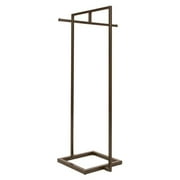 Econoco LNE2W Linea Extended 2-Way Clothing Rack with Straight Bar