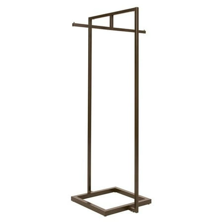Econoco LNE2W Linea Extended 2-Way Clothing Rack with Straight Bar