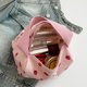 thumbnail image 3 of Bolso de maquillaje para mujer, neceser grande con estampado de fresas, bolso de diario para niña, 3 of 9