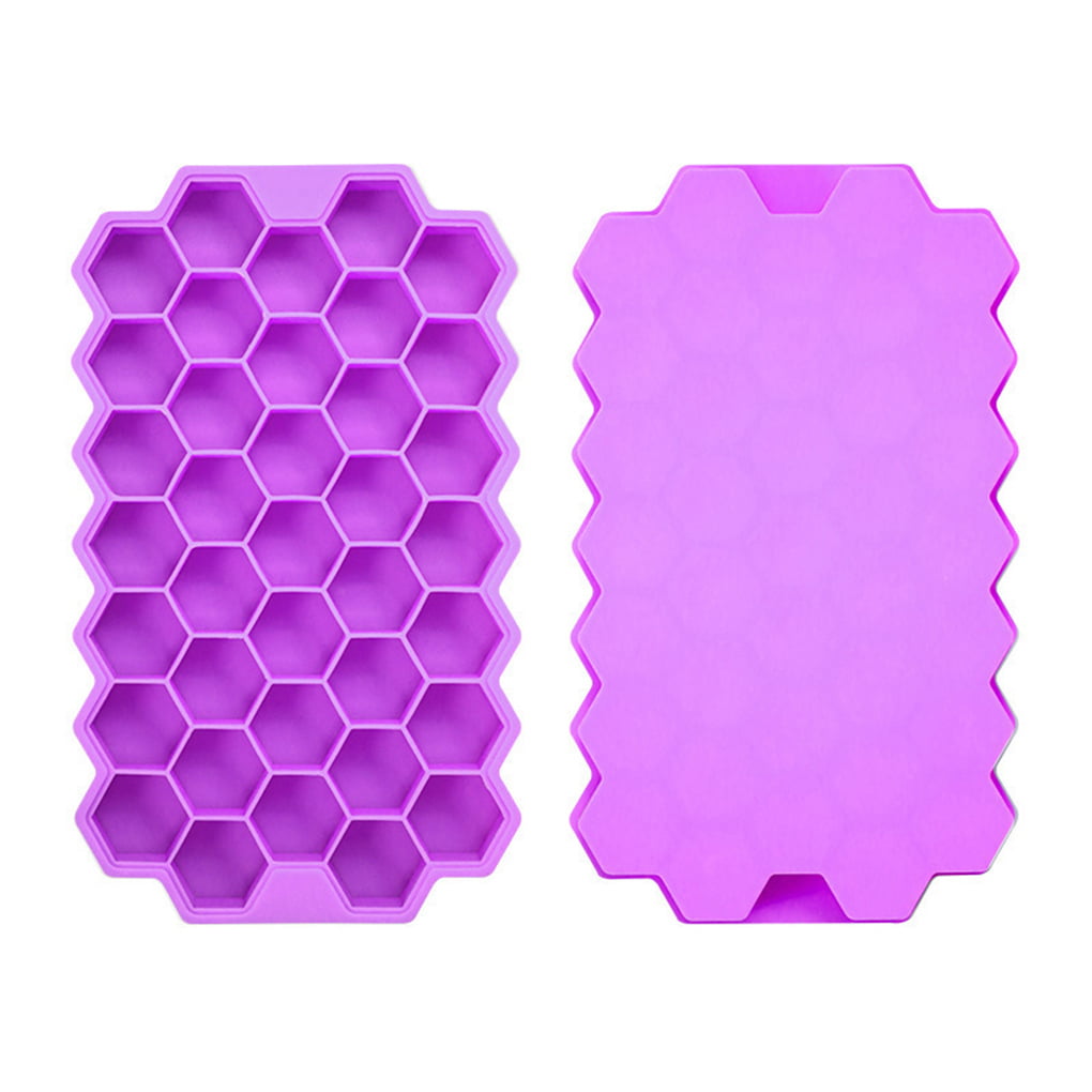 37/160 Slots Silicone Ice Cube Tray Mold Chocolate Jelly Maker Moulds Trays
