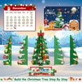 thumbnail image 3 of HOGOKIDS 1145PCS Advent Calendar 2024 Rotating Christmas Tree 24 Days Countdown Building Set with LED Light Gift for Adults Kids 8+, 3 of 10