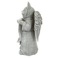 thumbnail image 3 of Design Toscano QL59385 Paw Prints on Our Hearts Memorial Cat Statue, One Size, Greystone, 3 of 5