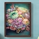 thumbnail image 1 of 5D bricolaje taladro redondo completo diamante pintura ramo fresco decoración del hogar (LP626) FLhrweasw Nuevo, 1 of 9