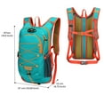 thumbnail image 2 of AUXDIQ Cycling Backpack 15L Cycling Hydration Pack Lightweight Hydration Backpack Travel Daypack for Women Men Green, 2 of 6