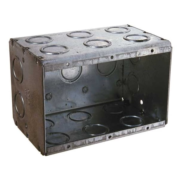 Raco Electrical Box,Masonry,67.3 cu in,3 Gang 697
