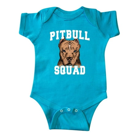 

Inktastic Dog Pitbull Squad Gift Baby Boy or Baby Girl Bodysuit