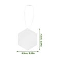 thumbnail image 2 of unbranded 1Jgo Adorno Hexagonal Acrílico Para Colgar En Árbol De Y, 2 of 8