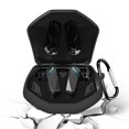 thumbnail image 4 of Headphone Storage Case Zipper Hard Carry Bag For Lenovos GM2 PRO Earphone Travel Bag Silicone Case For Wireless Headphones Black, 4 of 6