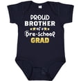 thumbnail image 3 of Inktastic Proud Brother of a Pre-school Grad Boys Baby Bodysuit, 3 of 5
