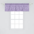 thumbnail image 2 of Ambesonne Lilac Window Valance, Romantic Syringa Garden, 54" X 18", Lilac, 2 of 3