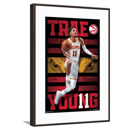 NBA Atlanta Hawks – Trae Young 20 Canvas Wall Poster 14.725 x 22.375