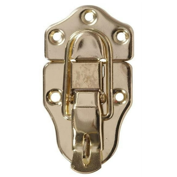 Carded - Ornamental Lock Draw Catches, Brass Plated