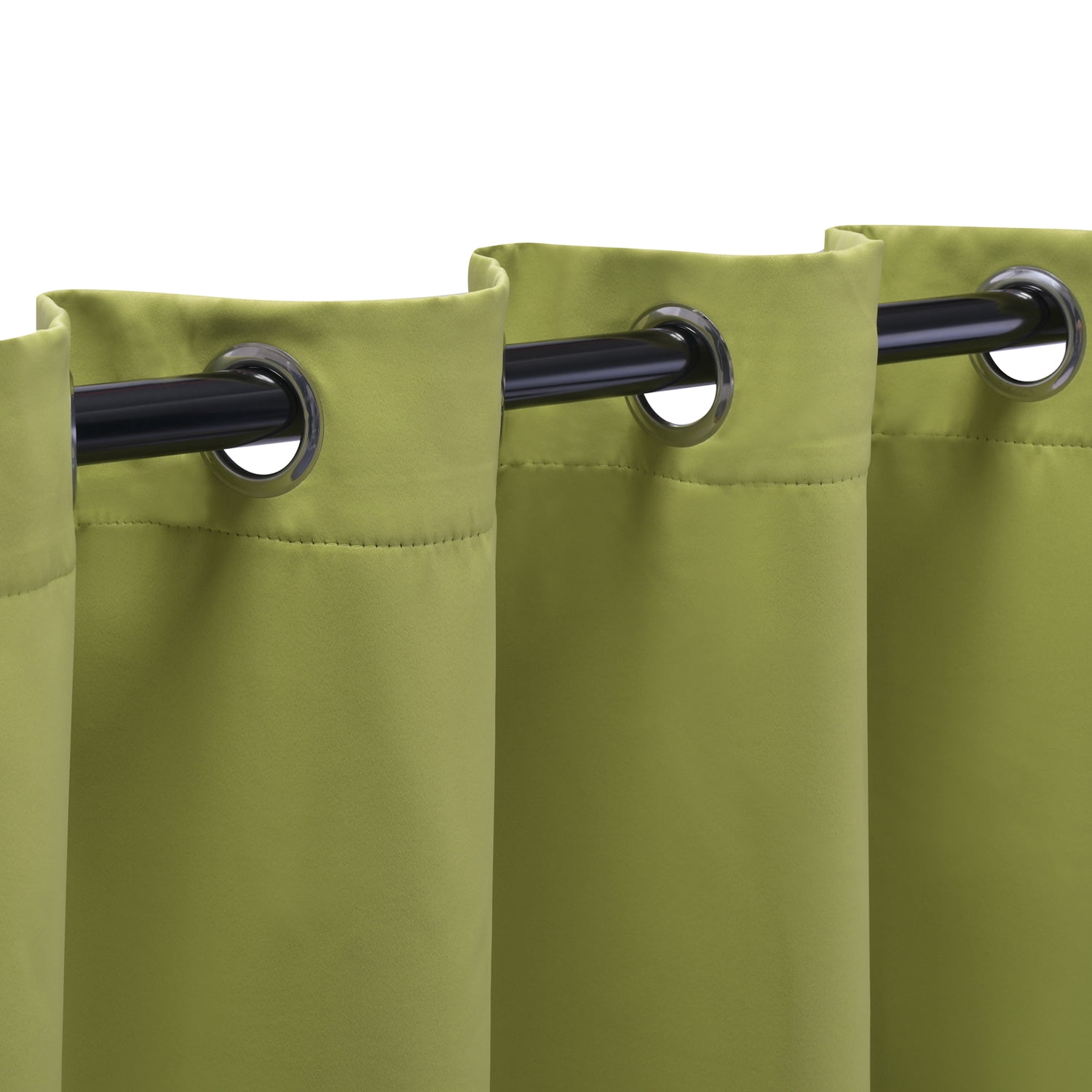 Superior Solid Blackout Curtain Set of 4, 52" x 84", Sage