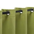 thumbnail image 2 of Superior Solid Blackout Curtain Set of 4, 52" x 84", Sage, 2 of 10