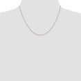 thumbnail image 2 of 14k Yellow Gold 18 Inch .8mm Cable Chain Necklace Pendant Charm Round Link, 2 of 9