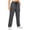 Gray, variant on Minjewel Women's Loose Casual Quick-Dry Cargo Pants with Drawstring, Tactical Trousers for Outdoor, Hiking, and Travel, Comfortable and Durable,Black,M