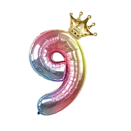 

EJWQWQE Used For Birthday Party Anniversary Celebion 32IN Number Decoion