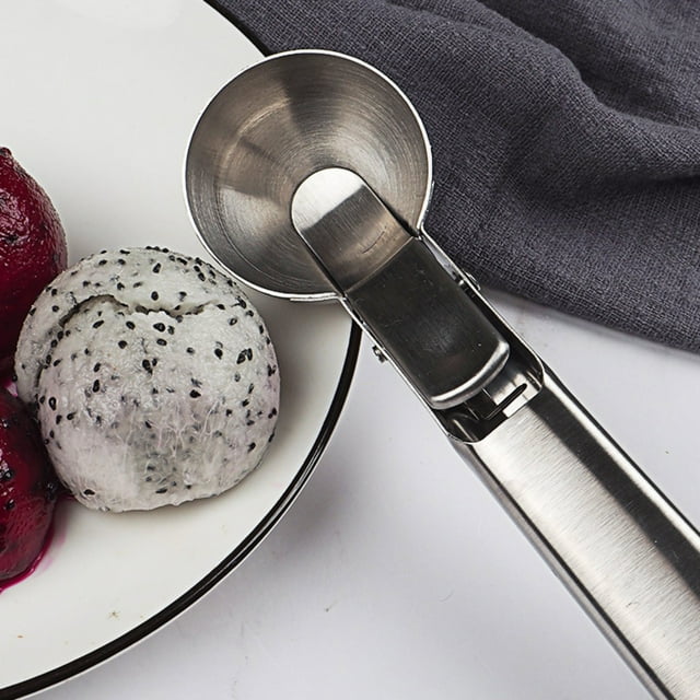 Cqxid Tableware Under $5 Household Ice Spoon Ice Spoon Fruit Spoon Multifunctional Ice Spoon