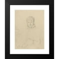 thumbnail image 2 of Jean Auguste Dominique Ingres 19x24 Black Modern Framed Museum Art Print Titled - Auguste-Jean-Marie Guenepin II (1809), 2 of 5