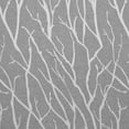 thumbnail image 2 of Exclusive Home Forest Hill Woven Hidden Tab Top Curtain Panel Pair, Gray, 52x96, 2 of 6