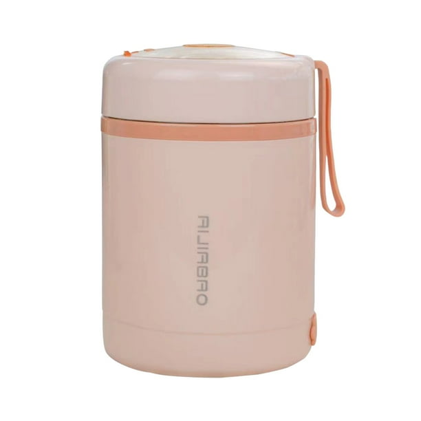Fiambrera de acero inoxidable 304 con temperatura constante y calefacción por USB, de gran capacidad, portátil, para uso en exteriores y en oficinas.
