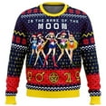 thumbnail image 3 of Sweat à capuche à col rond, nouvelle série de noël 3D, Anime Sailor Moon Blade, pull d'imitation imprimé, tricoté décoratif, nécessaire quotidien, 3 of 4