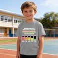 thumbnail image 6 of Boys Funny Teacher T-Shirt, Gray Preschool Gift Graphic Tee for Kids, Comfortable Short Sleeve Cotton Top, Sizes 3T to 10 Years,Size 3 T, 6 of 9