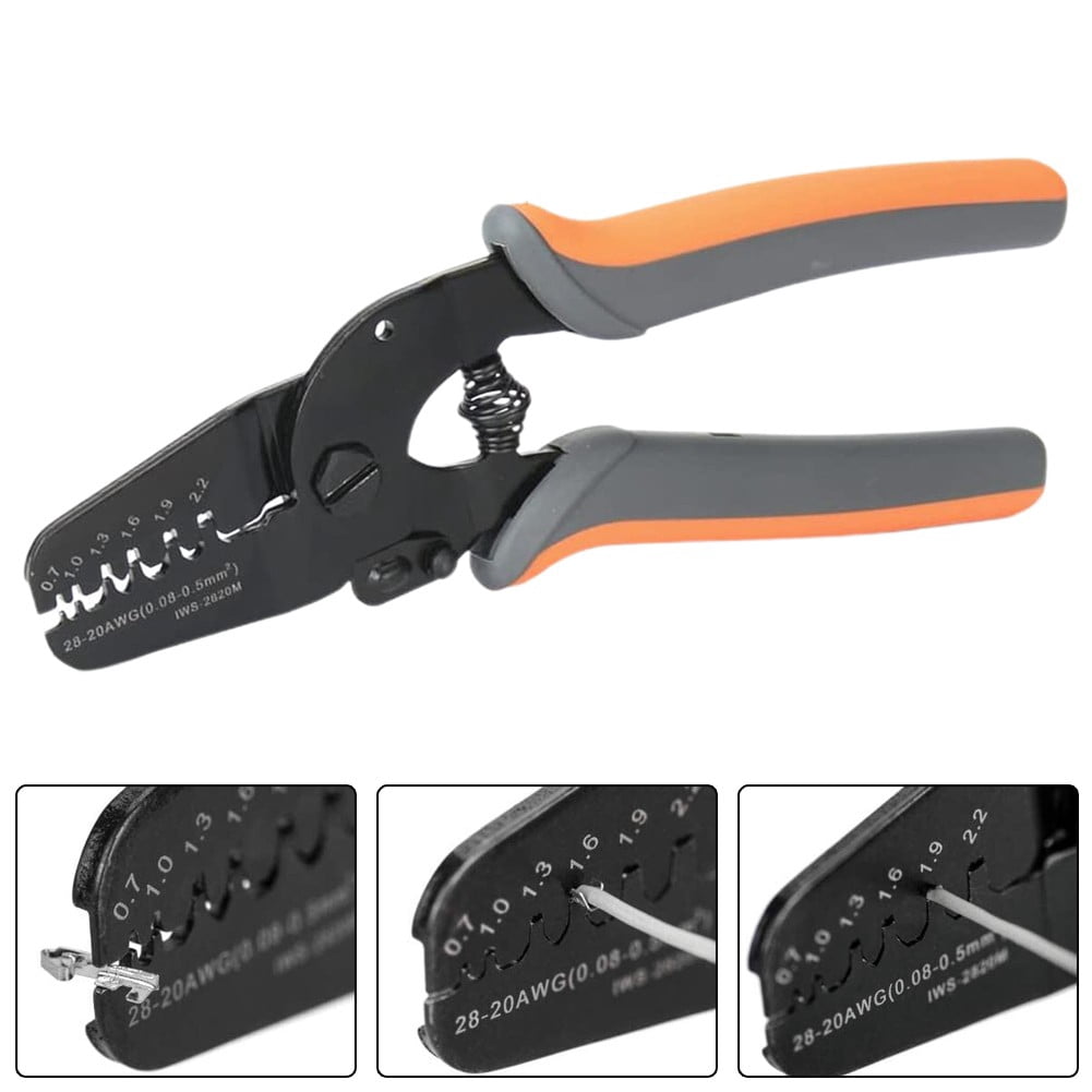 Iws-2820M Open Crimping Tools Works On Awg28-20 Terminals