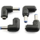 thumbnail image 1 of 4pcs 90 Degree 5.52.1 Mm Male Jack to 5.52.1MM Female Plug, 1 of 4