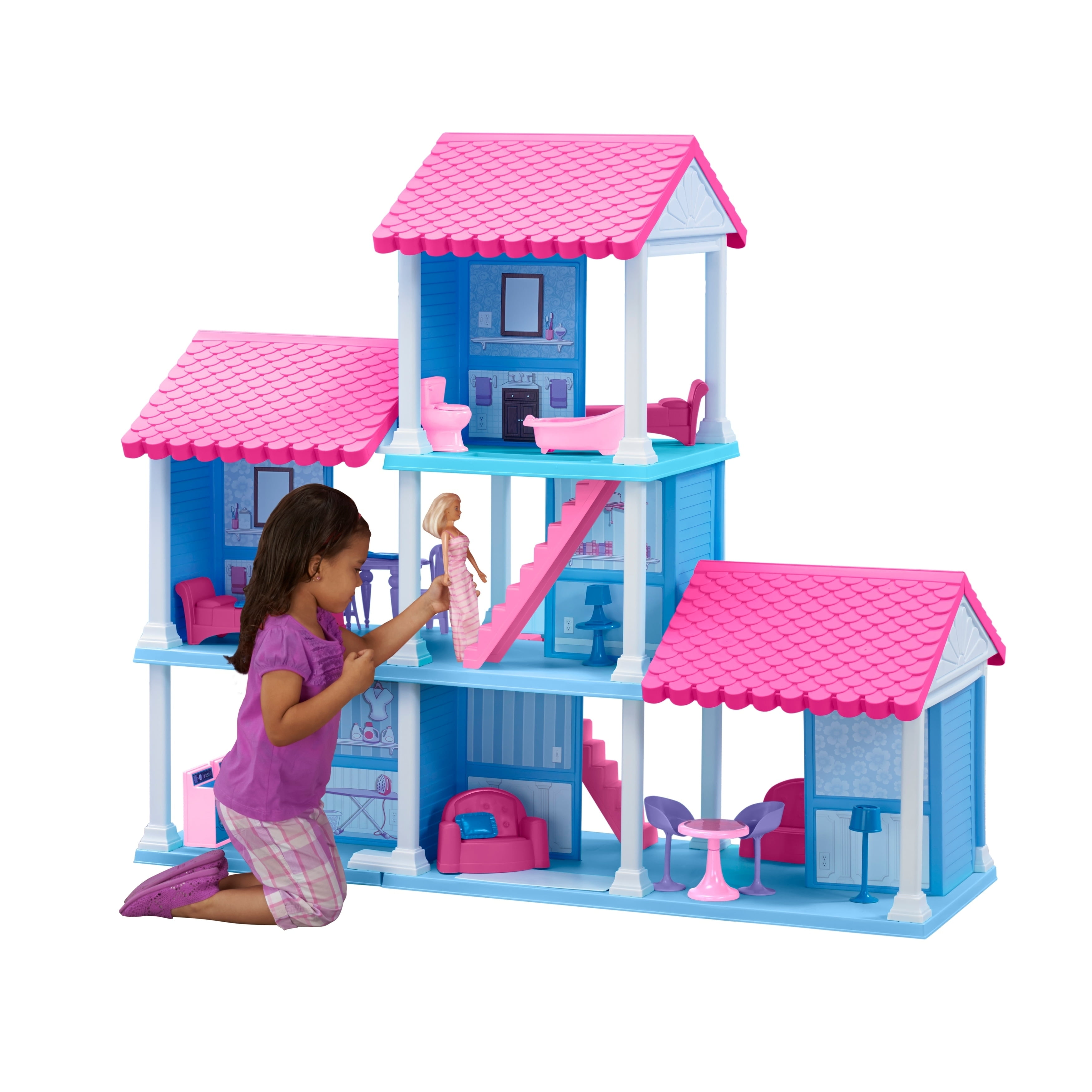 american plastic dollhouse
