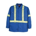 thumbnail image 2 of Big Bill 235US7 Westex UltraSoft HV Work Shirt-Orange-Regular-2XL, 2 of 5