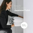 Luxton Home Japanese Shiki Futon Foldable Mattress for Sleep & Travel