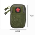 thumbnail image 3 of EDC bolsa billetera riñonera ligera para viajes, camping, caza (verde militar), 3 of 6