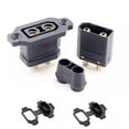 thumbnail image 1 of Conector de puerto de carga de batería de litio Kairuite XT90E con base fija para vehículo eléctrico, 1 of 7