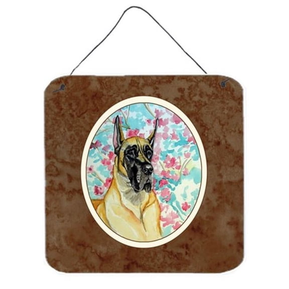 Fawn Great Dane Wall or Door Hanging Prints, 6 x 0.02 x 6 in.