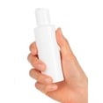 thumbnail image 6 of 4 oz / 120 ml White Plastic HDPE Refillable Cylinder Squeeze Bottle with White Disc Cap, 6 of 6