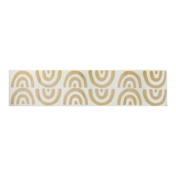 Decoración Adhesiva Pared Lumik Arcoíris Beige 9X13 Cm