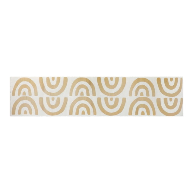 Decoración Adhesiva Pared Lumik Arcoíris Beige 9X13 Cm