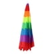thumbnail image 1 of Sombrero de paraguas Higoodz para niños con rayas coloridas, 1 of 8