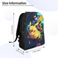 thumbnail image 4 of Pi-Chu Backpack, Adult Kids Simple Lightweight Casual Backpack for Children Student, 4 of 5
