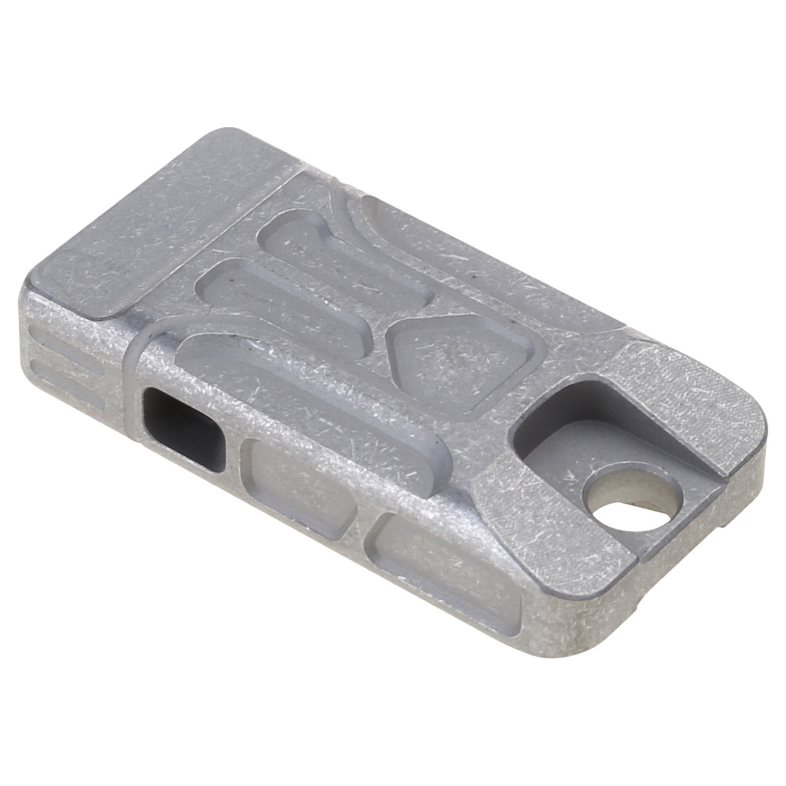 Safety Survival Double Tube Whistle Hikings Camping Training Outdoor Sports Alloys Keyring Whistle