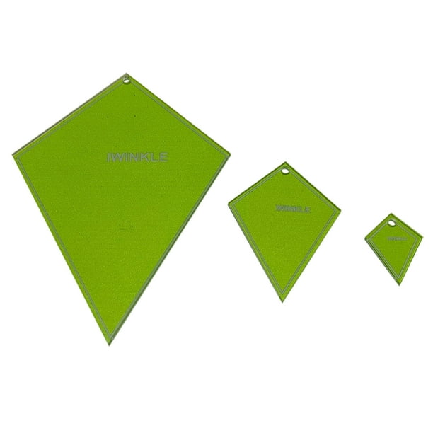 huoge sewing template reusable sewing ruler practical sewing tools easy to use for pillow quilt coaster cushion walmart com