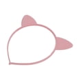 thumbnail image 5 of Unique Bargains 1 Pc Cute Frosted Cat Headbands for Women Pink, 5 of 6