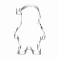 thumbnail image 1 of Clearance! Large Christmas Cookie Cutters 4" Holiday Cookie Cutters Stainless with Recipe Instruction Snowman Christmas Tree Snowflake.. Biscuit Moulds,AR, 1 of 9