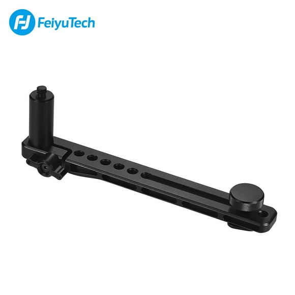 Amdohai FeiyuTech Aluminium Alloy Extension Arm Bracket with 1/4 Inch Screw Mount Lock for FeiyuTech AK Series AK4000 AK2000 Stabilizer Accessory for Video Light Microphone Monitor