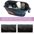 thumbnail image 4 of Travel Cosmetic Bag,Makeup Organizer & Portable Toiletry Pouch for Women & Girls Gifts, 4 of 6