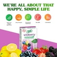 thumbnail image 2 of True Lemon Wildberry Lemonade Drink Mix Powder, 10 Calories, No Artificial Sweeteners, 10 Count Box, 2 of 12